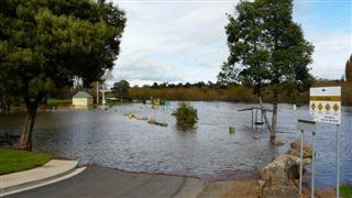Hapsden River in Flood Hapsden River in Flood