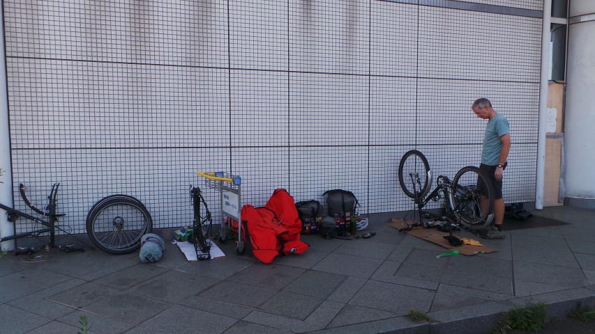 Assembling the Bikes