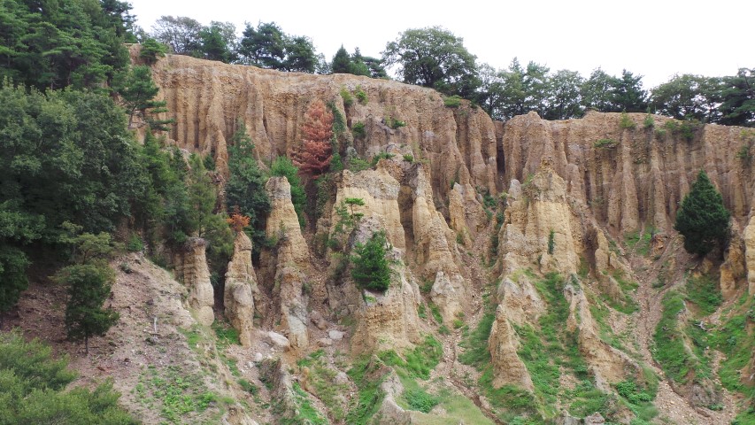 Dochu Sand Pillars