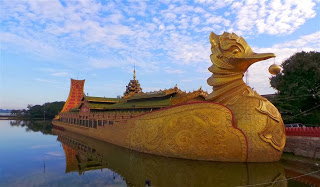 Floating Pagoda at Meiktila