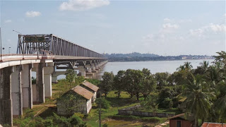 Bridge over the Thanlwin River