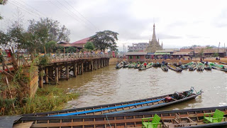 Nyaungshwe bridge and canal