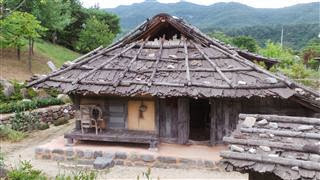 Bark Roofed Mountain  Houses