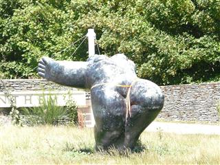 Fat Lady Sculpture