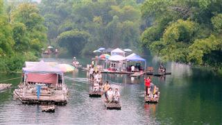 Guangxi Bamboo Rafts