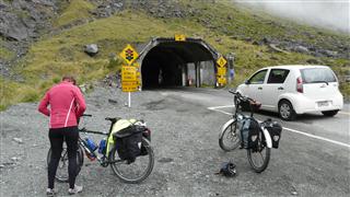 Homer Tunnel Entrance