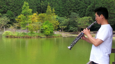 Serene Music by the Lake