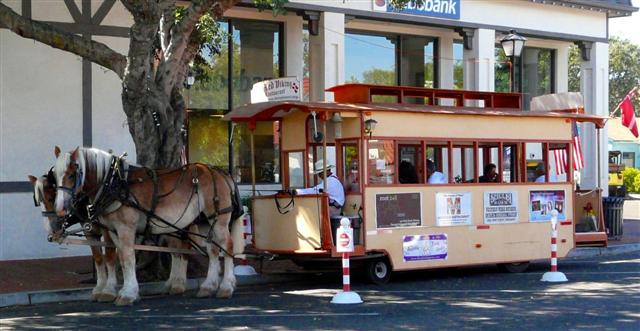 Street Car in Solvang