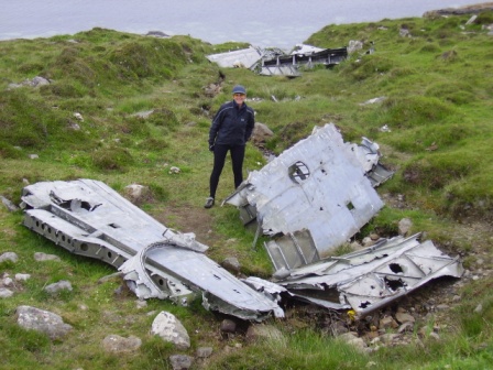 Wrecked Catalina Flying Boat