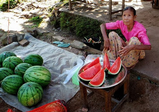 Water Melon Seller
