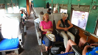 Burma Railways First Class carriage