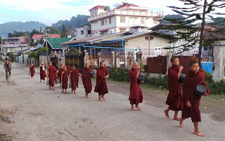 Boy Monks at Kalaw