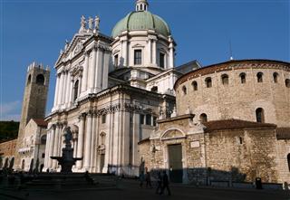 Old and New Cathedrals Brescia