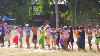 Practicing for the Full Moon Celebrations