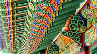 Deoksugung Palace roof detail