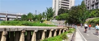 Old bridge on Han river