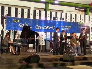 Open air concert in Jeonju
