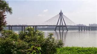 Olympic Bridge Seoul Over The River Han