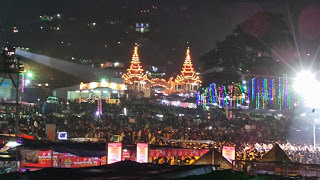 The temple and arena