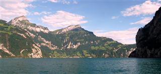 View from Campsite at Lake Fluelen