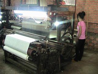 Weaving Silk