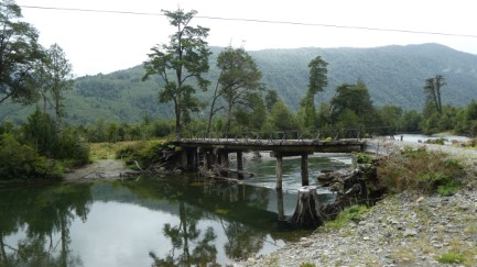 Wooden bridge