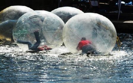 Water Games in Albert Dock Liverpool