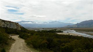 Looking back from Clay Cliffs