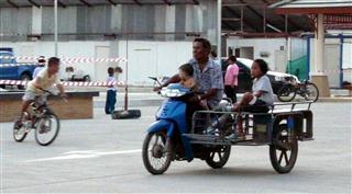 Motor Bike and Sidecar