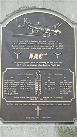 Plane Crash memorial