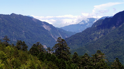 First Sight of Taroko Gorge